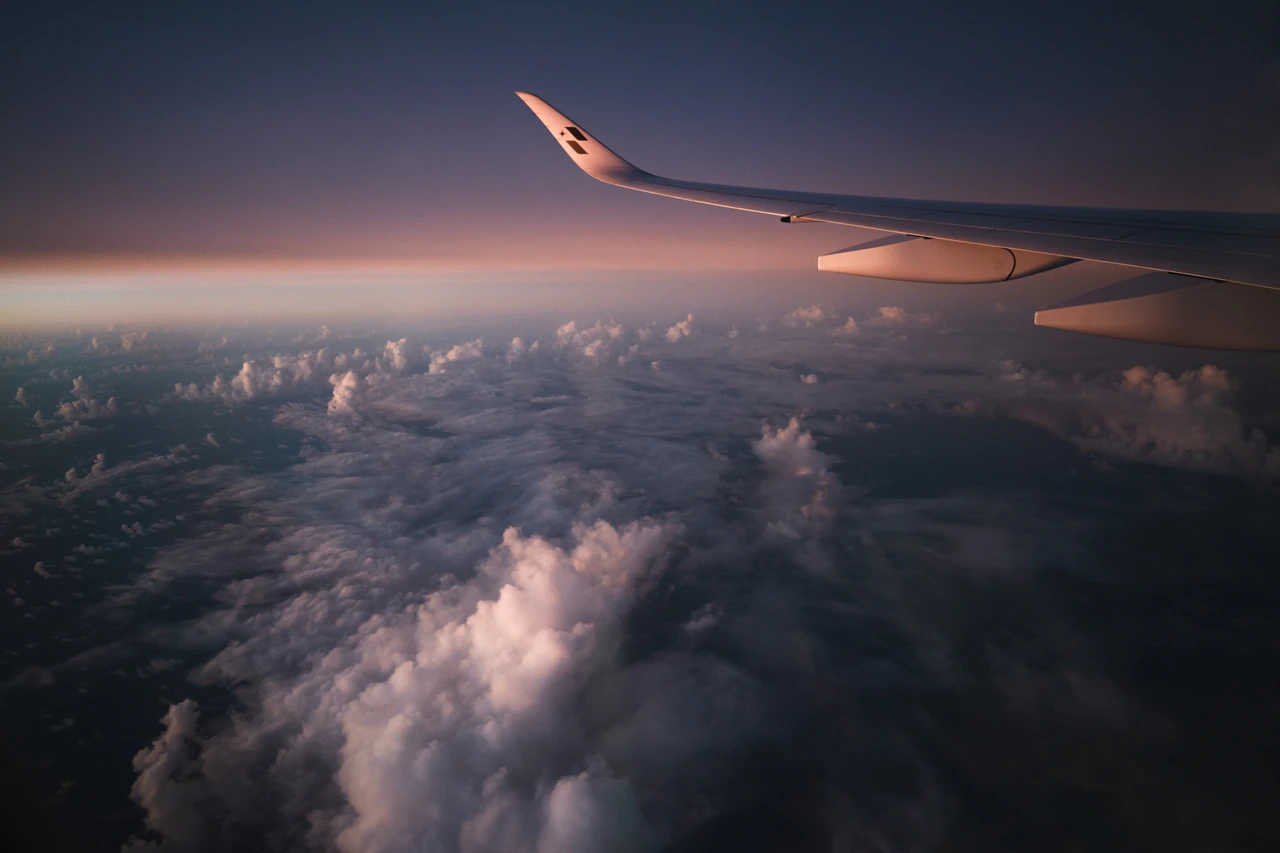 Above the clouds