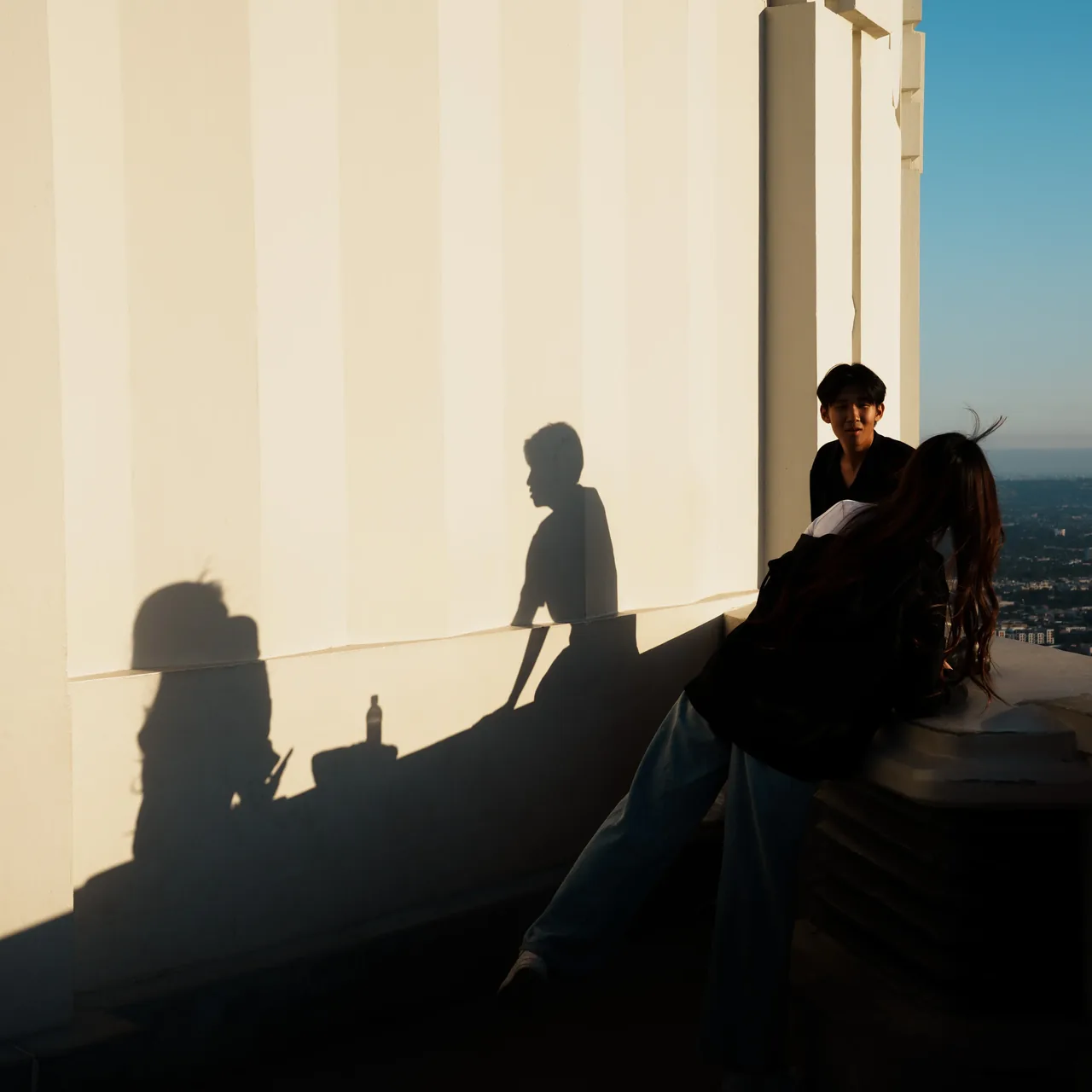 Couples at Griffith Observatory