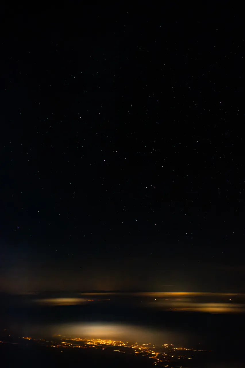 The starry sky on Osaka